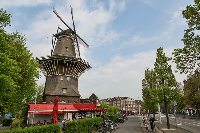 Wind mill in Amsterdam