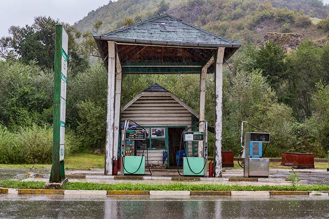 Gas Station in Bosnia