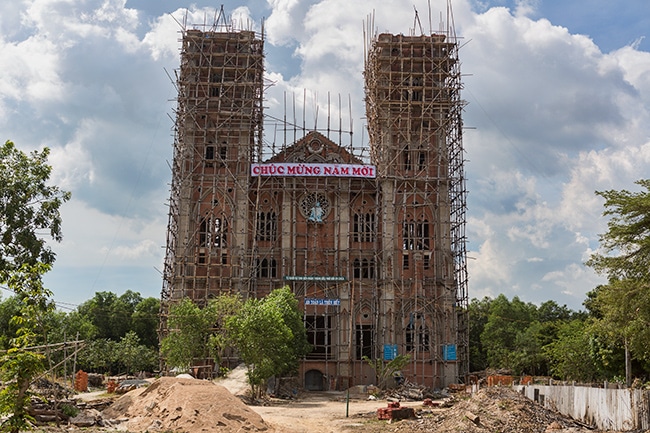 New church in Xã Tân Phước