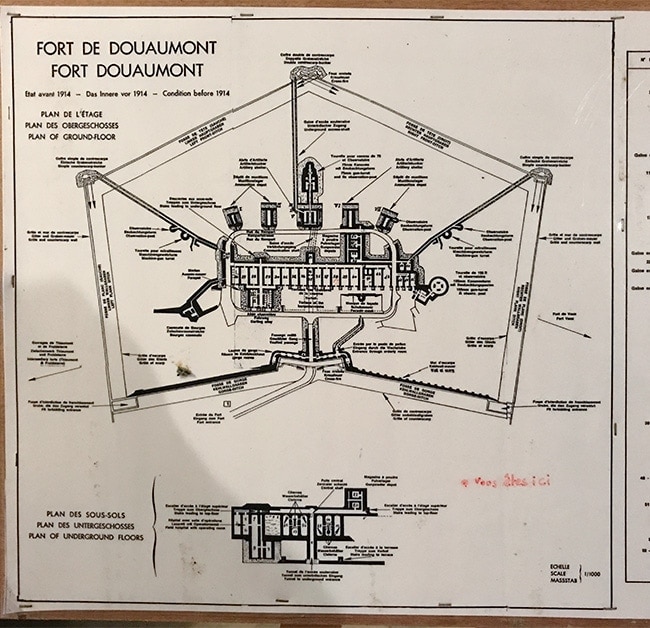 The original plans of 1914