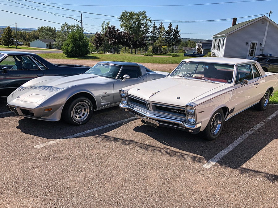 Pontiac and Corvette