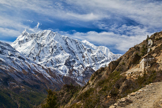From Upper Pisang to Ghyaru on the Annapurna Trek II