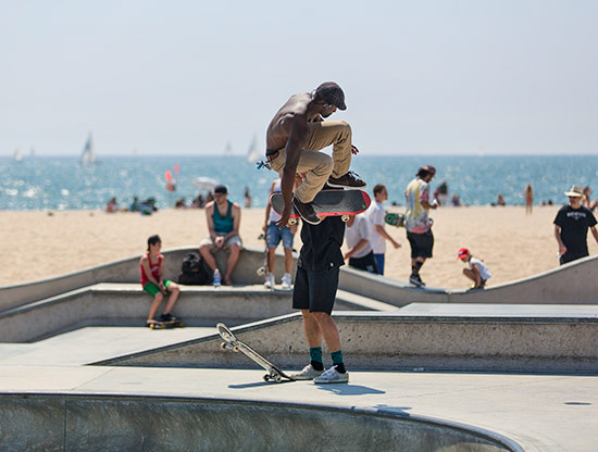 Skateboard Park Venice Beach