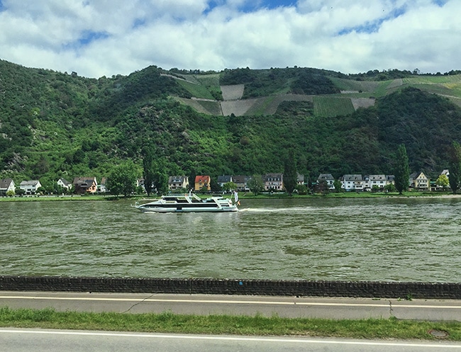 Along the river Rhein