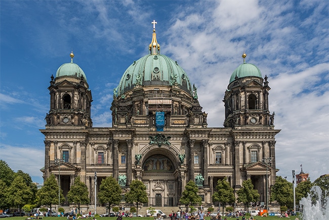 At the Berliner Dom