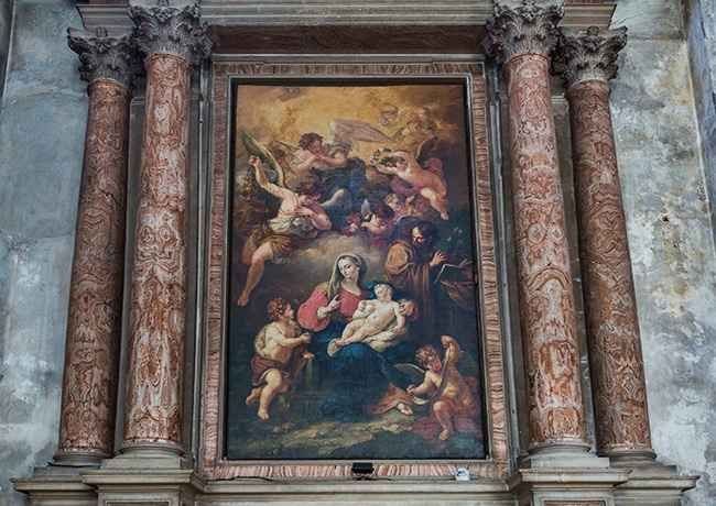 Holy family by Giambattista Mengardi