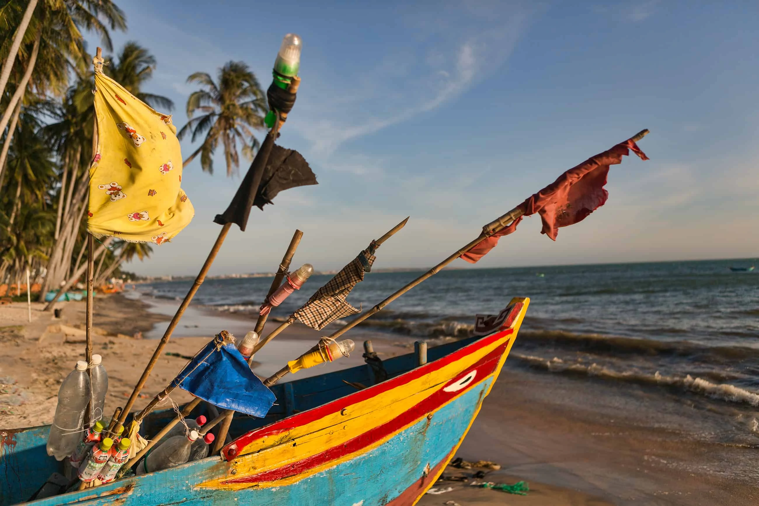 At the Beach in Hàm Tiến