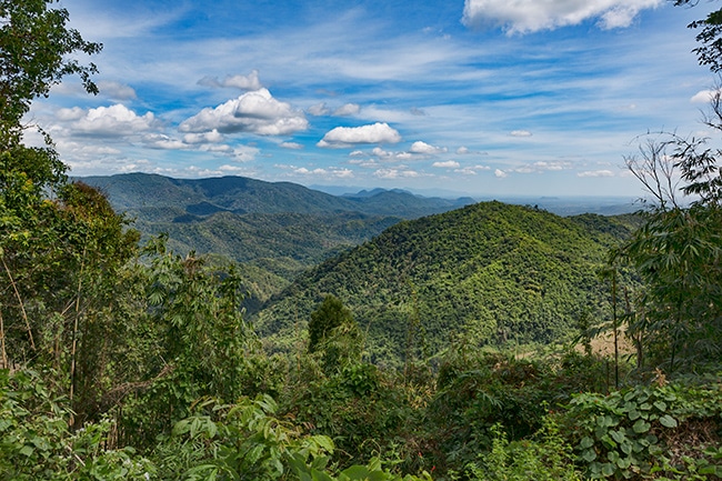 The mountains in Bình Thuận