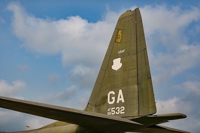 C-130 of the 56th Supply & Services Battalion