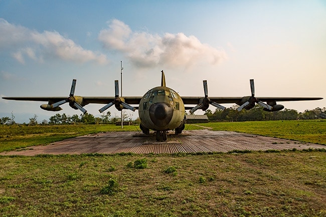 C-130 of the 56th Supply & Services Battalion