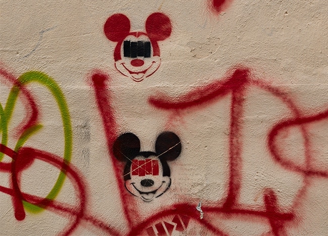 Mickey - still happy
