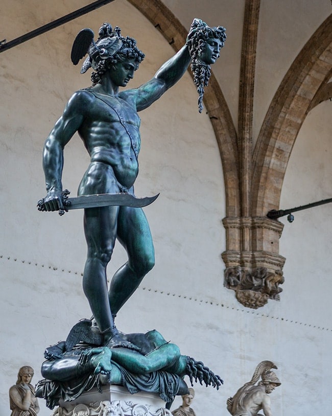 Benvenuto Cellini's Perseus with the Head of Medusa