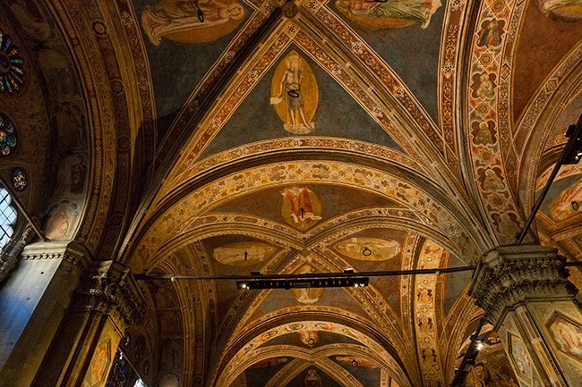 Inside the Chiesa e Museo di Orsanmichele