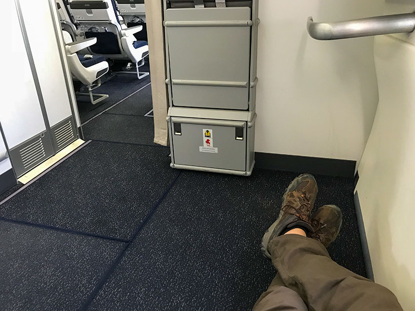 Exit row seat