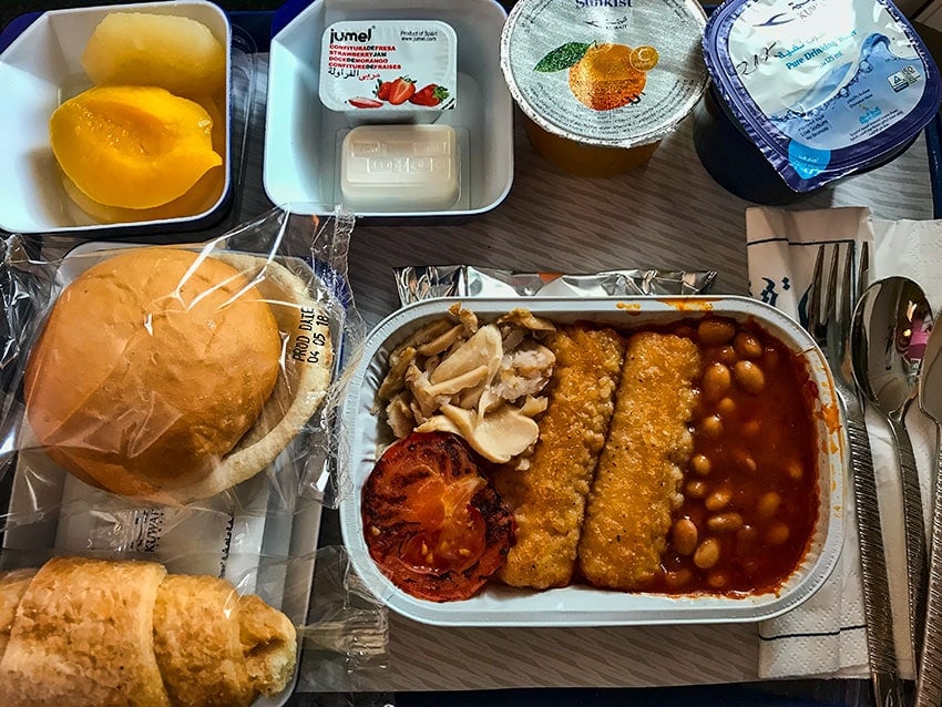 Airplane Lunch
