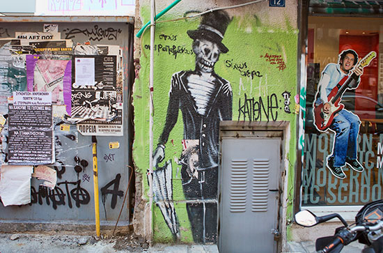 Graffiti in Athens