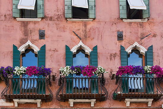 Pictures of Houses in Venice, Italy 2013