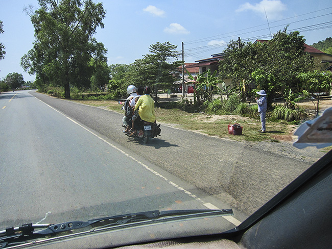 On the Road in Cambodia