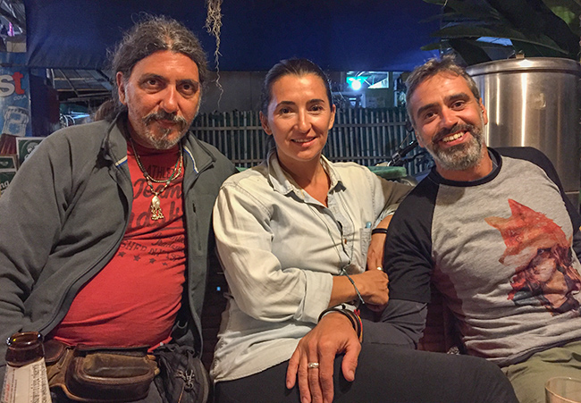 Raquel, Jose and Mitsos